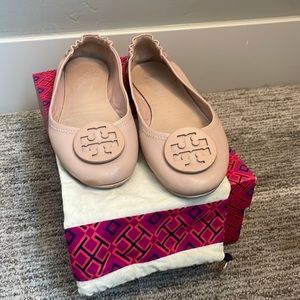 Tory Burch | Ballerina Flats | Pink / Nude | Size 9